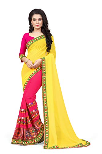 Image of SERONA FABRICS Ethnic Saree (or) Sari for Women, Ideal for Wedding, Party, Festive & Daily Wear