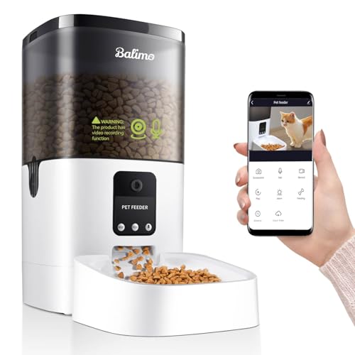 Balimo Comedero Gato Automatico 2.4G WiFi con...