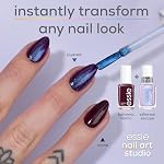 Vernis à Ongles essie studio d'art pour ongles effets spéciaux, végan, formule de qualité salon, finition pixel perle, ethereal escape, violet, 13,5 ml