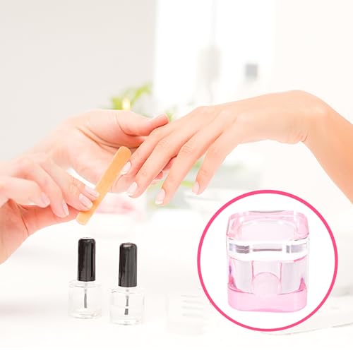 Ipetboom Nail Art Glass Liquid Powder Dappen Dish miniatura 7