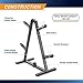 Marcy Home Gym A-frame Organizer for 2-Inch Olympic Weight Plates and Bar, 300 lbs Capacity PT-5740
