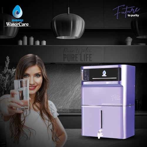 Image of Star RO Water Purifier | Advanced Purification with UV + UF + TDS Controller | 12L Storage | Made In INDIA | Saves 60% water| Smart LED Display | Wall-Mount & Countertop [PURPLE]
