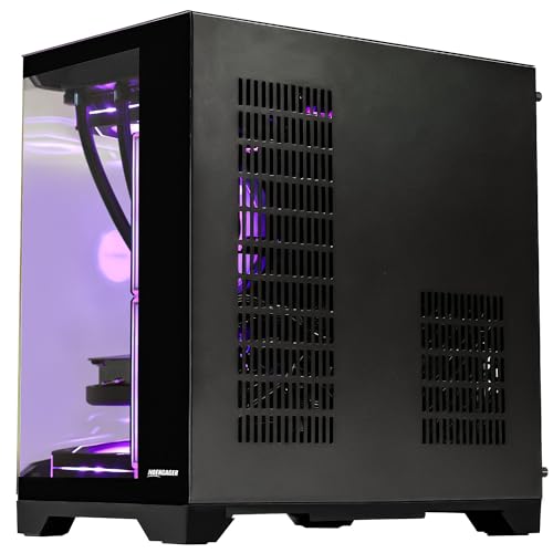 Image of Gaming PC AMD Ryzen 5 9600X 6-Core 3.9GHz, Radeon RX 9060 XT 16GB, 16GB DDR5 RAM 6000MHz,1TB PCIe SSD, WiFi&BT Prebuilt PC 850W PSU,Liquid Cooler, Windows 11