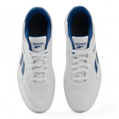 Reebok Unisex GlideSneaker, Weiß, Weiß, Blau, 36.5 EU – Ansicht 5
