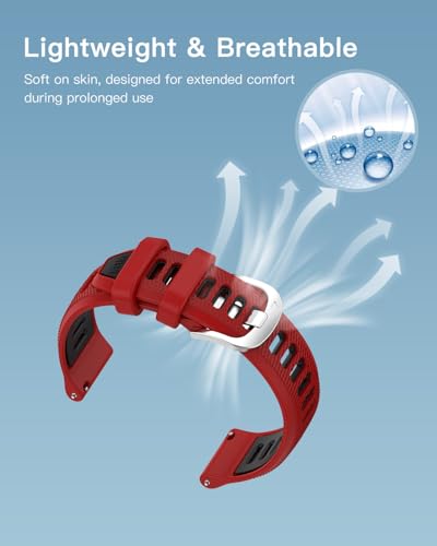 Correa de silicona para Garmin Venu 4 45mm miniatura 3