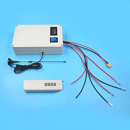 12V/24V Remote Control High Power Receiver 795 895 Dragnet Boat Remote Control For Brushed Jet Boat Remote Control Antenna ( Color : 895 Motor Set )