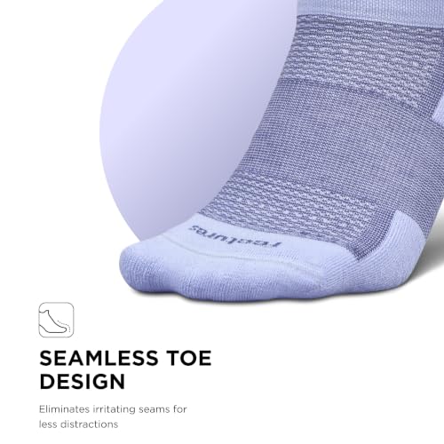 Image of Feetures High Performance Max Cushion Ankle Sock - Tab Socks for Women & Men with Heel Tab
