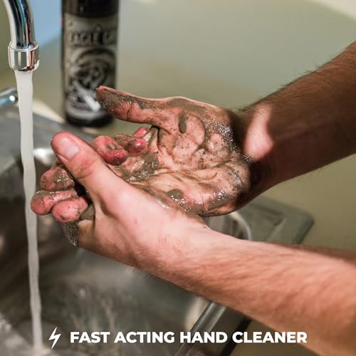 Image of Eagle Grit Heavy Duty Industrial Hand Cleaner - USA Made Mechanic Soap - Silica-Based, Solvent-Free Hand Degreaser - Removes Grease, Oil, Paint, & More - Moisturizing, Drain & Eco-Friendly - 4 Ounce