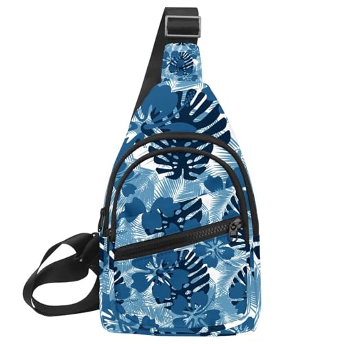 Sac de poitrine étanche bleu : protégez vos affaires de la pluie