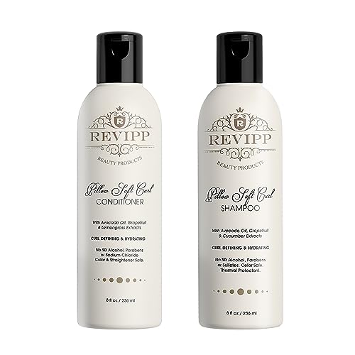 REVIPP Shower Combo: Shampoo and Conditioner Duo for Luxurious Hair Care - Rejuvenating and Hydrating Formula for a Refreshing Shower Experience