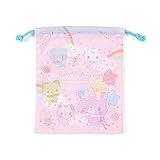 サンリオ(SANRIO) ミュークルドリーミー マチ付き巾着S(にじ) 733954