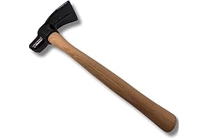 Arborist's 3 lb Multi-Purpose Geohammer/Geotool with 15-inch Hickory Handle, Ideal for Arborists,...