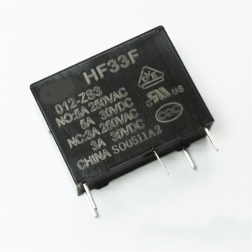 Relais de puissance HF33F JZC-33F-024-ZS3 pour circuit imprimé 5V 12V 24V