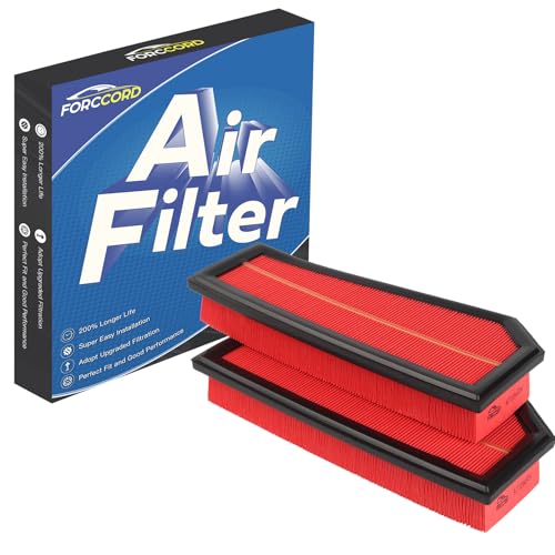 Image of 2-Pack Engine Air Filters for Mercedes-Benz C180 C200 C250 SLK200 SLK250 | for Mercedes-Benz E200 E250 Replace#A 271 094 03 04, Engine Filter Replacement Car Accessories