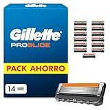 Gillette ProGlide Cuchillas de Afeitar Hombre con Tecnología FlexBall, Paquete de 14 Cuchillas de Recambio (el embalaje puede variar)