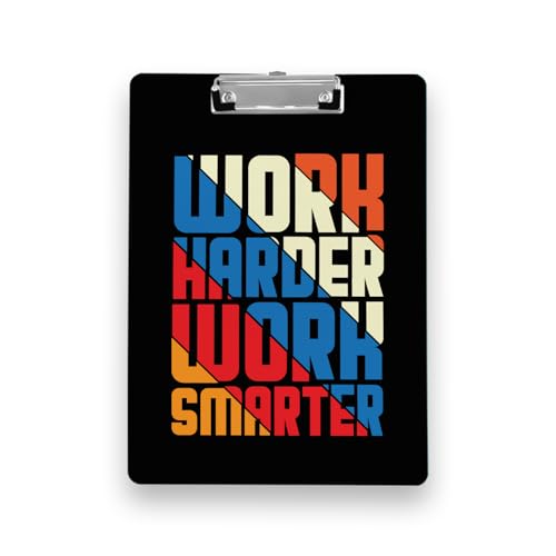 Image of Clipboard Drawing, Writing, Exam Board with Clip (Size - 24x36 cm) Sturdy, Lightweight for Office, School, College - QTS 2