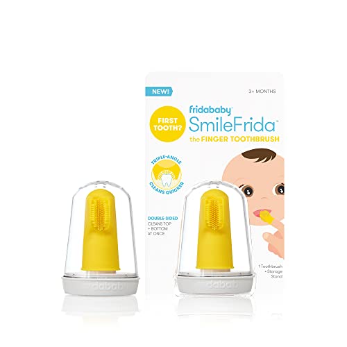 FridaBaby Baby's First Toothbrush w…