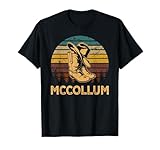 Vintage McCollum Personalized McCollum Birthday Family Pride T-Shirt