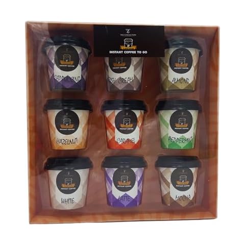9 Pack Flavoured Instant Coffee Gift Set Cover