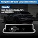 Forccord Latest Version Navigation SD Card Fits for Mazda CX-30/CX-50/CX-70/3 2025, MX-5 2024 Car GPS Navigation System for USA/Canada Replacement Accessories