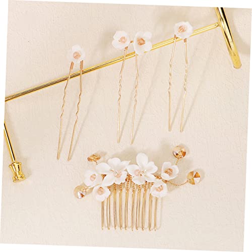 Peignes à fleur mariage et accessoires cheveux de mariée pour chignon de cérémonie chic