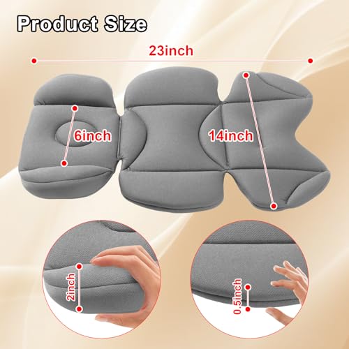 Insertos para asiento de bebé, soporte acolchado y transpirable miniatura 4