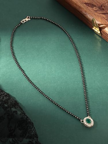 Austrian Diamonds & Beads Mangalsutra-ZPFK16909