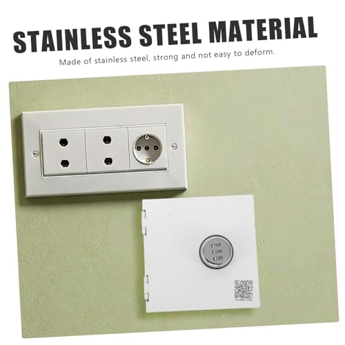 Boîtier de protection pour prise murale extérieure étanche inox 1 Gang - 4