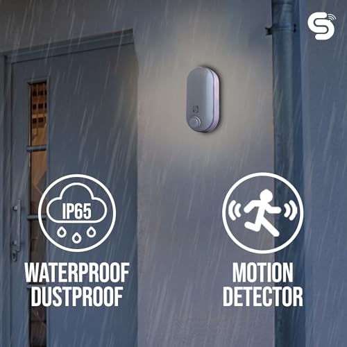 Image of PIR Motion Sensor Bulkhead Light, 12W LED, Cool White ESY-L12EXP | ESY-L12EXP
