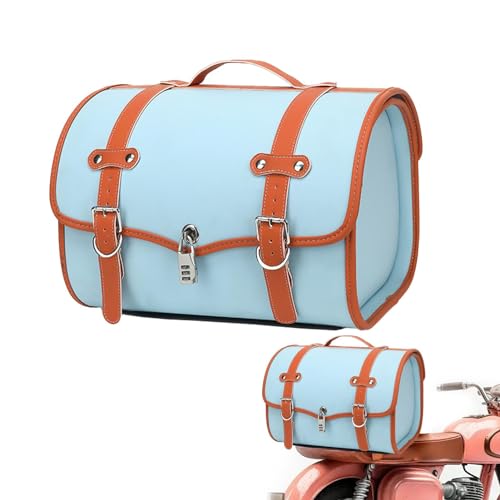 Sacoches de selle de moto 33L sac arrière étanche anti-pluie avec rangement outils