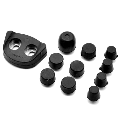 HAOTOM 11Pcs Back Door Tailgate Buffer Pad Bump Stop Shock Kit Rubber Compatible for Mitsubishi Pajero Montero V31 V32 V33 V43 1992-2006 MB893757 MB669479