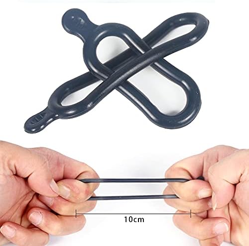 NA 10 Pcs Bicycle Silicone Band Bike Mount Silicone Strap for Flashlights Cell Phones Speaker Lights Holder Bicycle Handlebar