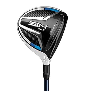 TaylorMade SIM MAX Fairway para mujer, #5, 18 grados, mano d