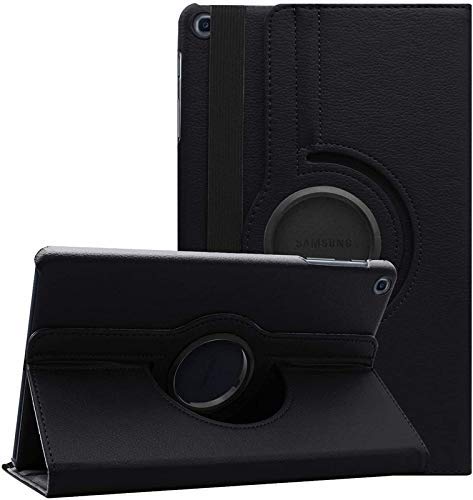 Prime Retail Case Fit Samsung Galaxy Tab A 10.1 inch T510 360 Degree Rotating Leather Cover Slim Folio Multi-Angle Viewing Stand Case - Black (B07XC3BG4P) Amazon Price History, Amazon Price Tracker