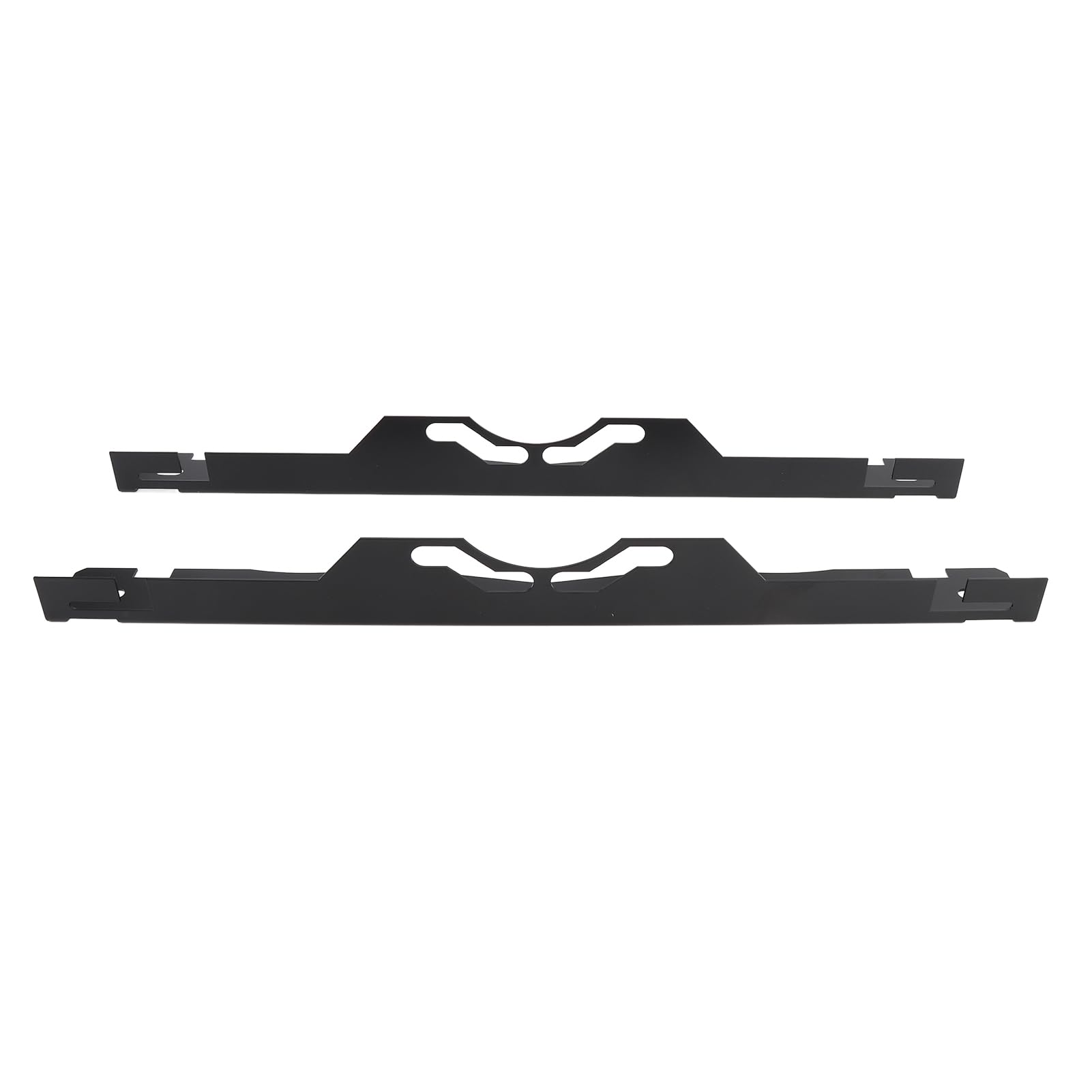 Tbest Outil D'alignement De Plaque D'embout en Acier Inoxydable pour des Mesures Et des Réglages Précis des Roues Voiture Camion SUV Véhicule (Black)