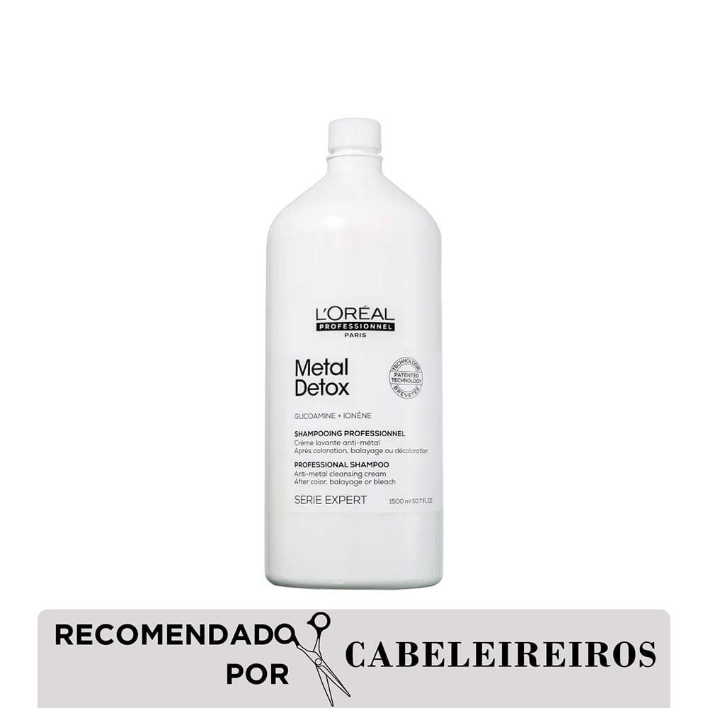 L'Oreal Serie Expert Metal Detox Anti-Metal Cleansing Cream Shampoo 1500ml