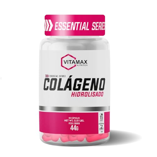 Colágeno Hidrolisado C/betacaroteno 60 Cápsulas Vitamax Nutrition