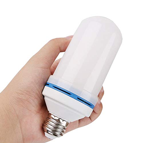 Escomdp Ampoule de la Flamme LED Avec 3 Source de la Base SMD LED du Modèle E27 pour L'éclairage D'atmosphère Festive, éclairage Commun (Un paquet) Cover