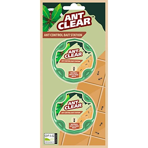 CLEAR Ant Bait Station 2-Pack Box
