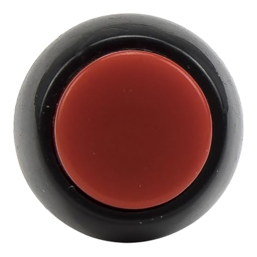 Interrupteur autobloquant PBS-11A 12mm avec contact SPST rouge pour panneau de commande