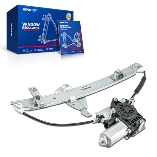 Image of KAX 748-172 Power Window Regulator with Motor Front Left Driver Side Compatible with 2006-2013 Chevrolet Impala, 2014-2016 Chevrolet Impala Limited, Driver Side Window Lifter