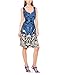 Produktbild Desigual Damen A-Linie Kleid JASMINE, Knielang, Blau (NAVY 5000), Gr.L(Herstellergröße: XL)
