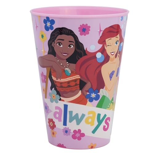 Stor Gobelet en plastique réutilisable de 430 ml Princesses Disney