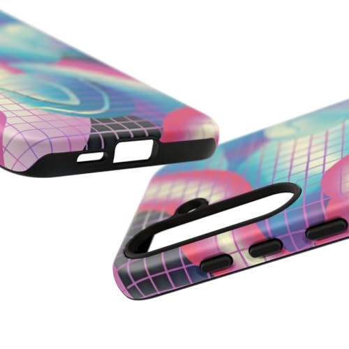 Coque rigide Galaxy S24 Plus anti-choc rose à relief 3D - 3