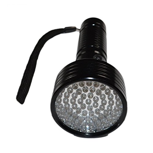 Hqrp Flashlight Blacklight 68 Leds 395Nm For Mineral Hunting, Gemstone And Mineral Inspection Identification Plus Hqrp Sun Meter #TOP1