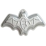 WJSYSHOP 12 Inch Bat Shaped Aluminum 3D Cake Mold Baking Mould Tin Cake Pan for Halloween Party