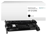 CF259X 59X, HP LJ PRO M404X CoreParts Lasertoner for HP Black Pages: 10000 DIN 33870-1, CF259X 59X, HP LJ Pro M404X (Pages: 10000 DIN 33870-1 (Mono) ISO/IEC 19752 (Mono) Used OEM with Chip for HP LJ Enterprise MFP)