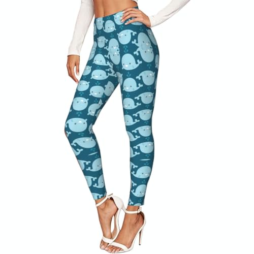 Leggings de ballenas para mujer pantalones de entrenamiento elásticos y mallas de gimnasio