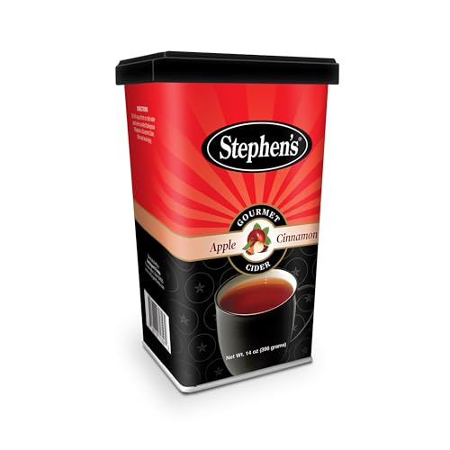 Stephen's Gourmet Hot Cocoa, Apple Cinnamon Cider, 14 OZ (Pack