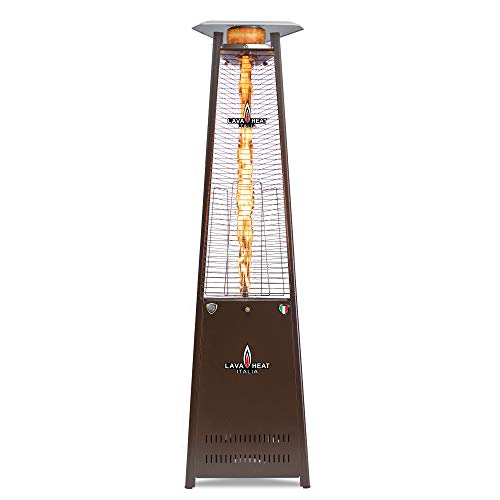 Lava Heat Italia - AMAZON-135 - Lava Lite Patio Heater - Heritage Bronze